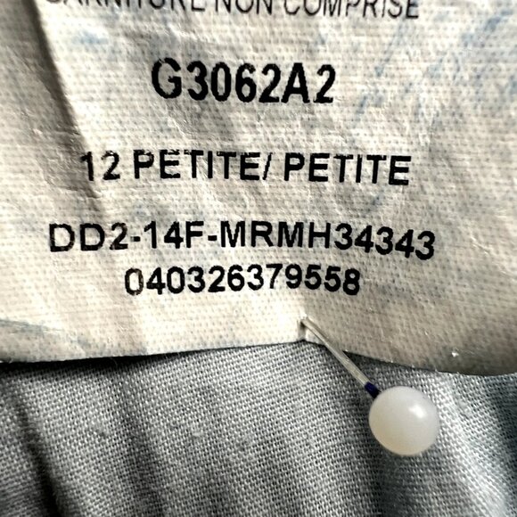 Riders by Lee Womens Jeans Size 12 Petite Denim Blue Boot Cut - Picture 11 of 14